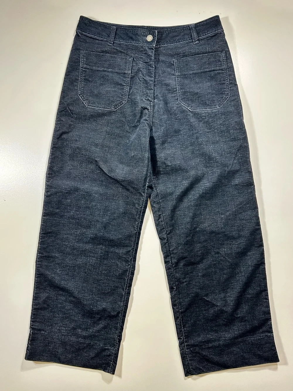 Women’s Vintage Sessun HUDVELVET ultra  high rise jeans wide leg cropped size 6